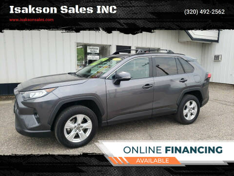 2021 Toyota RAV4 for sale at Isakson Sales INC in Waite Park MN