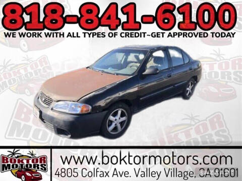 2001 Nissan Sentra for sale at Boktor Motors in North Hollywood CA