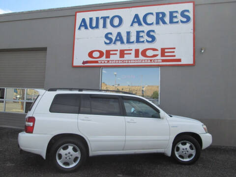2006 Toyota Highlander for sale at Auto Acres in Billings MT