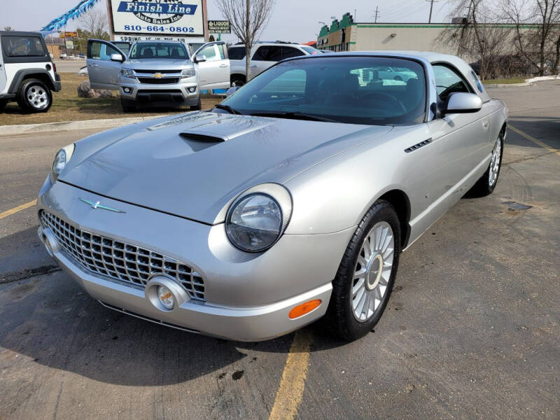 2004 Ford Thunderbird for sale at Finish Line Auto Sales Inc. in Lapeer MI