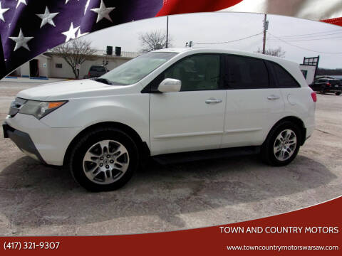 2008 Acura MDX for sale at Town and Country Motors in Warsaw MO