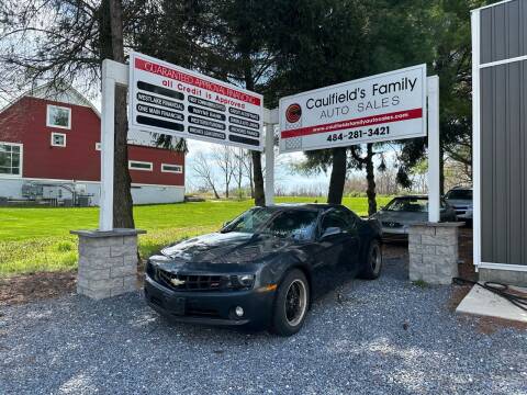 2013 Chevrolet Camaro for sale at Caulfields Family Auto Sales in Bath PA
