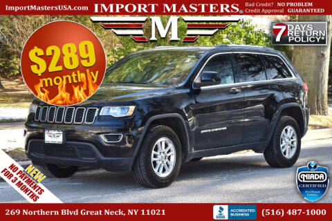 2019 Jeep Grand Cherokee for sale at Import Masters in Great Neck NY