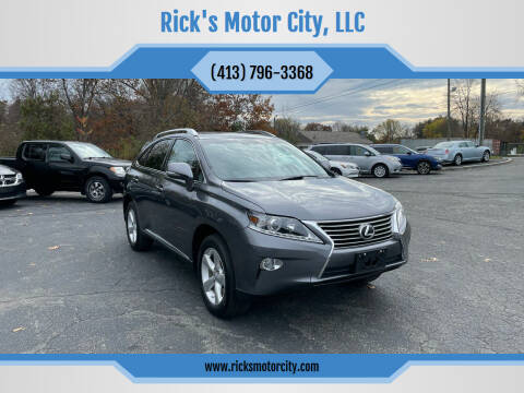 2013 Lexus RX 350 for sale at Rick's Motor City, LLC in Springfield MA