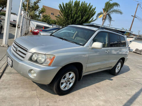 2001 Toyota Highlander for sale at Olympic Motors in Los Angeles CA