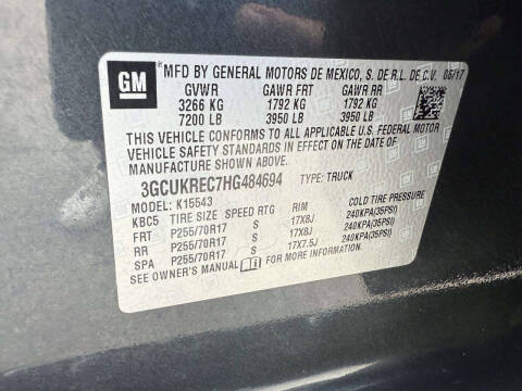 2017 Chevrolet Silverado 1500 LT