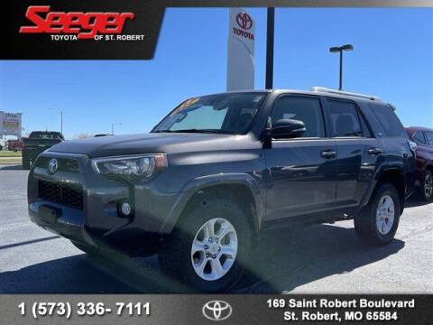 2018 Toyota 4Runner for sale at SEEGER TOYOTA OF ST ROBERT in Saint Robert MO