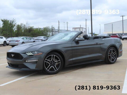 2019 Ford Mustang for sale at BIG STAR CLEAR LAKE - USED CARS in Houston TX