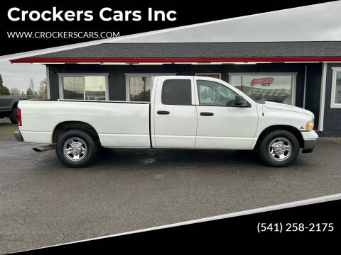 2003 Dodge Ram 2500 for sale at Crockers Cars Inc in Lebanon OR