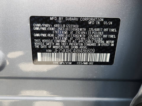 2024 Subaru Forester Wilderness