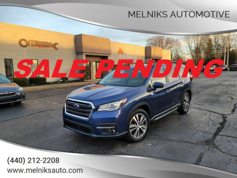 2019 Subaru Ascent for sale at Melniks Automotive in Berea OH