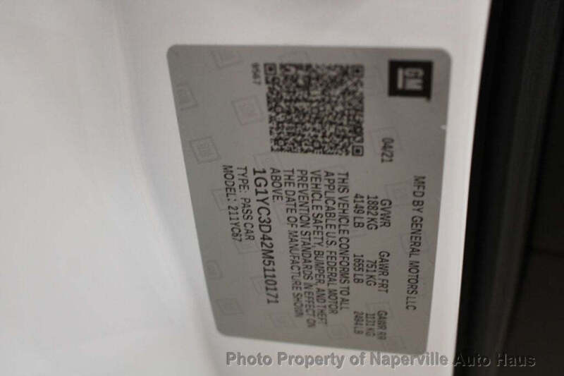 2021 Chevrolet Corvette Stingray