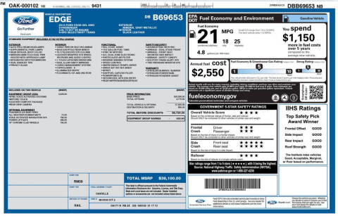 2013 Ford Edge SEL