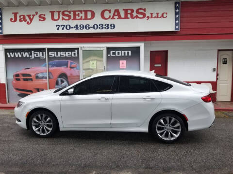 2015 Chrysler 200 for sale at Jays Used Car LLC in Tucker GA