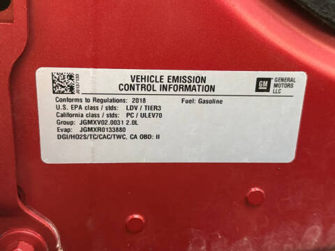 2018 Cadillac CTS 2.0T