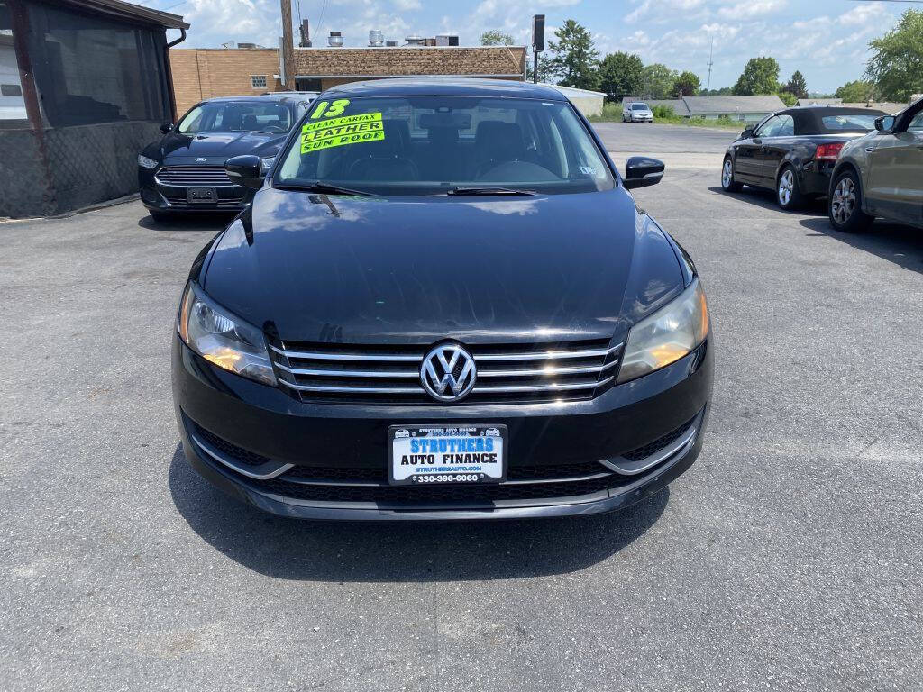 Black 2013 Volkswagen Passat SE PZEV 2