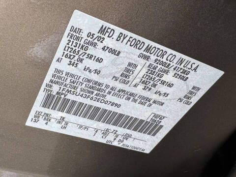 2002 Ford Excursion Limited