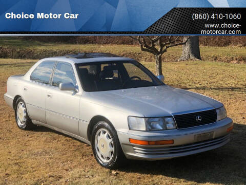 1993 Lexus LS 400 for sale at Choice Motor Car in Plainville CT