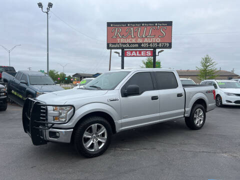2015 Ford F-150 for sale at RAUL'S TRUCK & AUTO SALES, INC in Oklahoma City OK