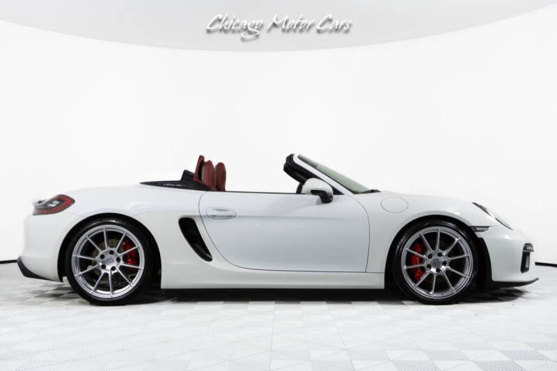 2016 Porsche Boxster Spyder
