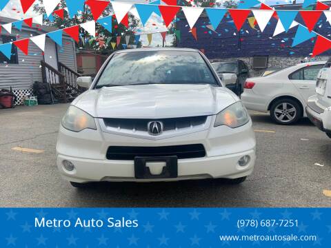 2007 Acura RDX for sale at Metro Auto Sales in Lawrence MA