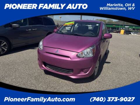 2015 Mitsubishi Mirage for sale at Pioneer Family Preowned Autos of WILLIAMSTOWN in Williamstown WV