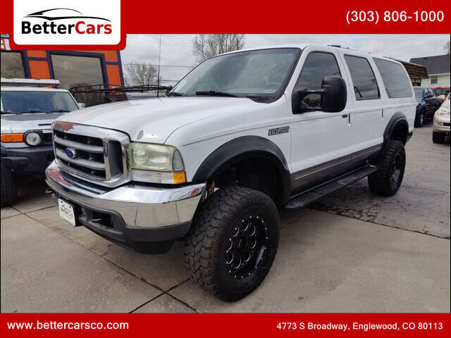 2002 Ford Excursion for sale at Better Cars in Englewood CO