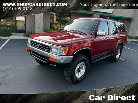 1993 Toyota 4Runner for sale at Car Direct in Orange CA
