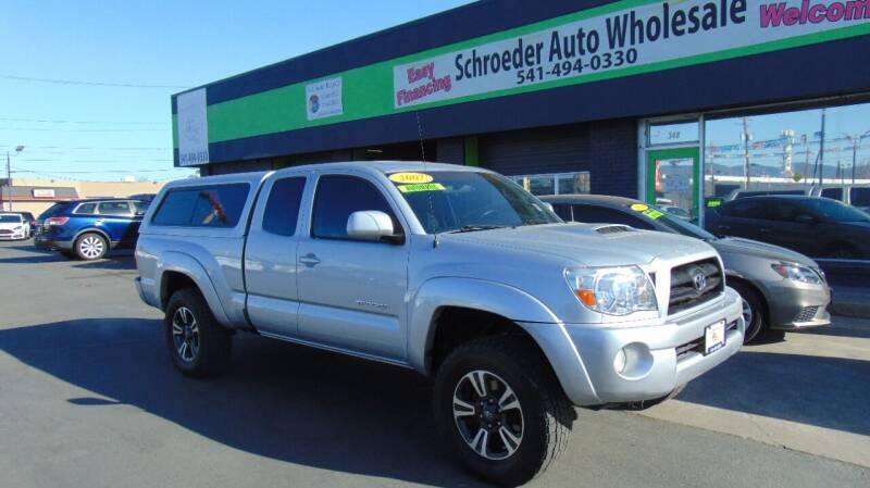 2007 Toyota Tacoma for sale at Schroeder Auto Wholesale in Medford OR