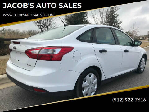 2014 Ford Focus for sale at JACOB'S AUTO SALES in Kyle TX