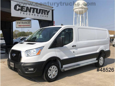 2021 Ford Transit for sale at CENTURY TRUCKS & VANS in Grand Prairie TX