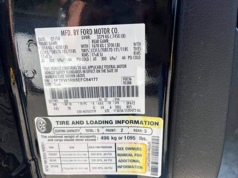 2014 Ford F-150 SVT Raptor