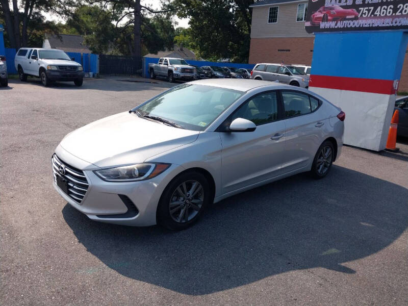 2018 Hyundai Elantra for sale at Auto Outlet Sales and Rentals in Norfolk VA