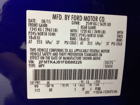 2015 Ford Edge SEL