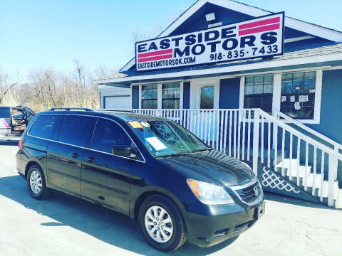 2010 Honda Odyssey for sale at EASTSIDE MOTORS in Tulsa OK