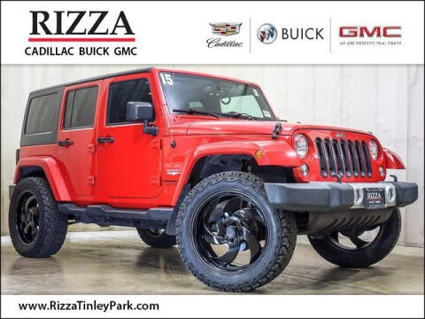 2015 Jeep Wrangler Unlimited for sale at Rizza Buick GMC Cadillac in Tinley Park IL