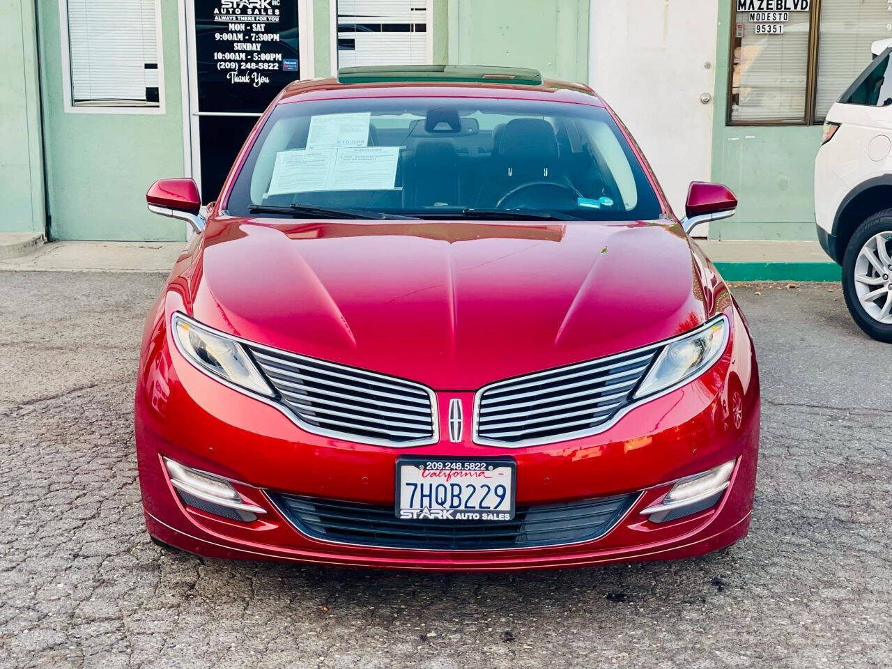 2015 Lincoln MKZ Hybrid for sale at STARK AUTO SALES INC in Modesto, CA