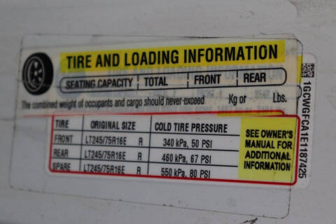 2014 Chevrolet Express 2500