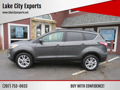 2018 Ford Escape for sale at Lake City Exports in Auburn ME