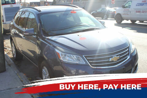 2013 Chevrolet Traverse for sale at CHASE AUTO GROUP INC in Bronx NY