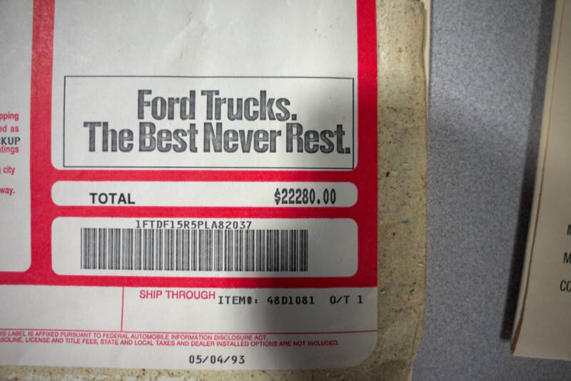 1993 Ford F-150 SVT Lightning