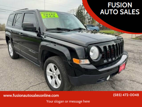2016 Jeep Patriot for sale at FUSION AUTO SALES in Spencerport NY
