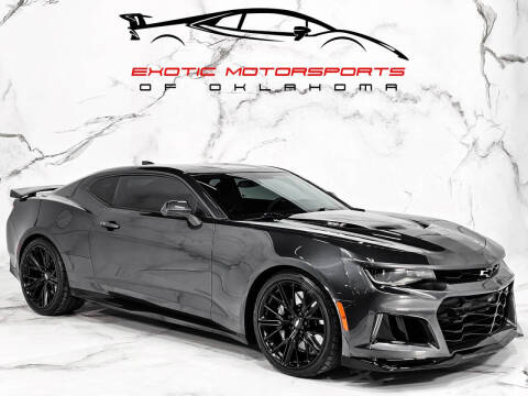 2018 Chevrolet Camaro for sale at Exotic Motorsports of Oklahoma in Edmond OK