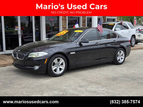 2012 BMW 5 Series for sale at Mario's Used Cars - South Houston Location in South Houston TX