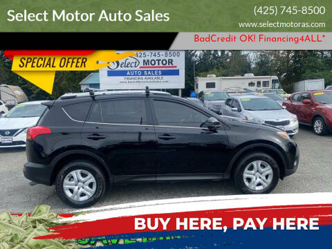 2015 Toyota RAV4 for sale at Select Motor Auto Sales in Lynnwood WA