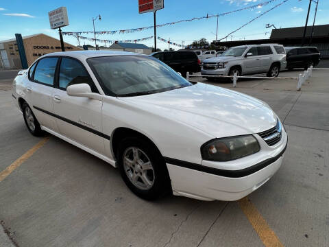 2003 Chevrolet Impala for sale at Tiger Auto Sales in Guymon OK