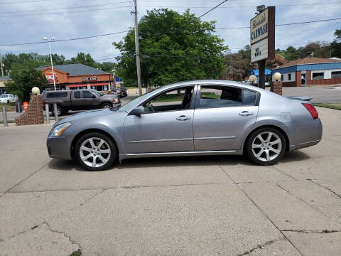 2007 Nissan Maxima for sale at RIVERSIDE AUTO SALES in Sioux City IA