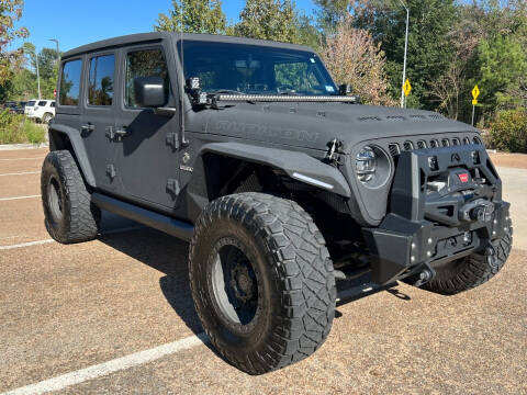 2020 Jeep Wrangler Unlimited for sale at NATIONWIDE ENTERPRISE in Houston TX