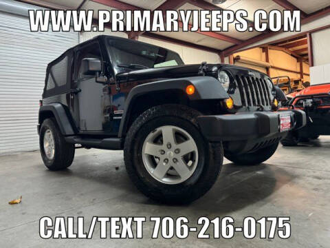 2014 Jeep Wrangler for sale at Primary Jeep Argo Powersports Golf Carts in Dawsonville GA