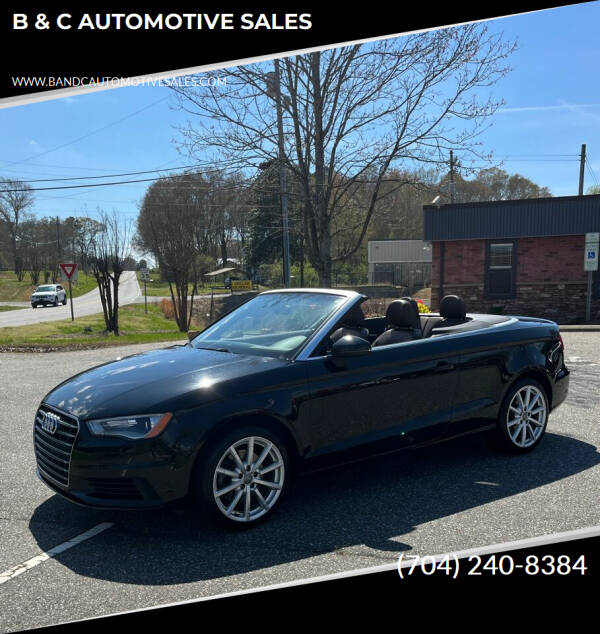 2015 Audi A3 for sale at B & C AUTOMOTIVE SALES in Lincolnton NC